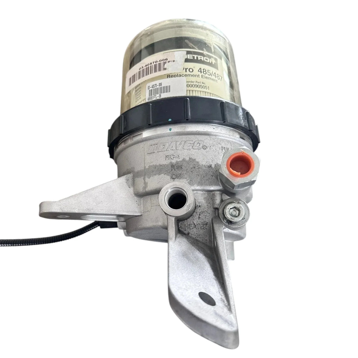 03-40570-006 Genuine Davco Fuel Water Separator - Truck To Trailer