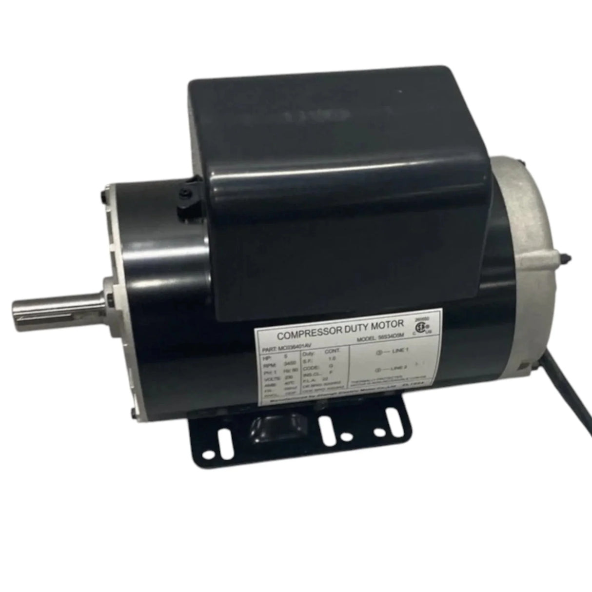 MC036400SJ Campbell Hausfeld Electric Motor 230V - Truck To Trailer