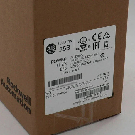 25B-D010N104 Allen-Bradley Powerflex 525 - Truck To Trailer