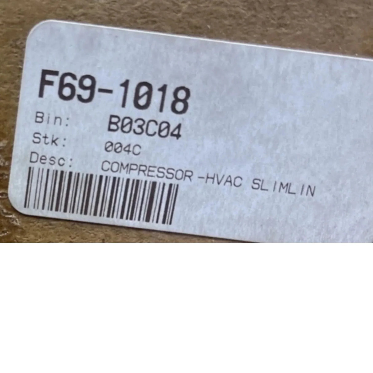 F691018 Genuine Paccar A/C Compressor 12V - Truck To Trailer