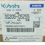 3S205-05255 Kubota DEF Diesel Exhaust Filter Header Assembly - Truck To Trailer