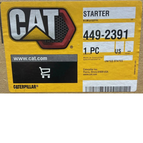 449-2391 Genuine CAT Starter Motor 12V - Truck To Trailer