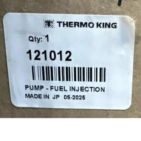 121012 Thermo King Fuel Injection Pump - Truck To Trailer