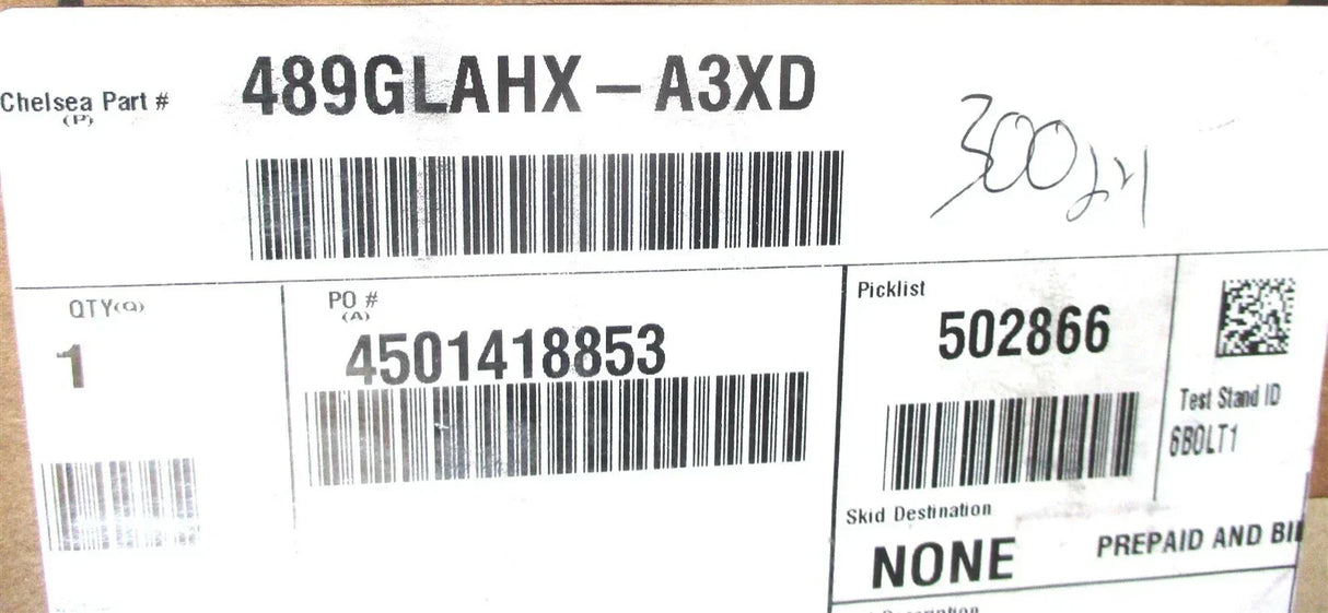 489GLAHX-A3XD Chelsea PTO Power Take Off Assembly 489 Series - Truck To Trailer