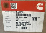 5633585 Genuine Cummins Water Pump Kit - Truck To Trailer