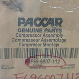 F69-6007-112PB Genuine Paccar A/C Compressor - Truck To Trailer
