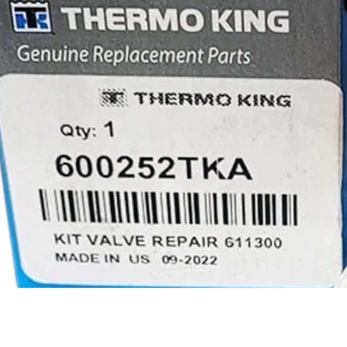 600252TKA Thermo King Condenser Inlet Solenoid Repair Kit - Truck To Trailer