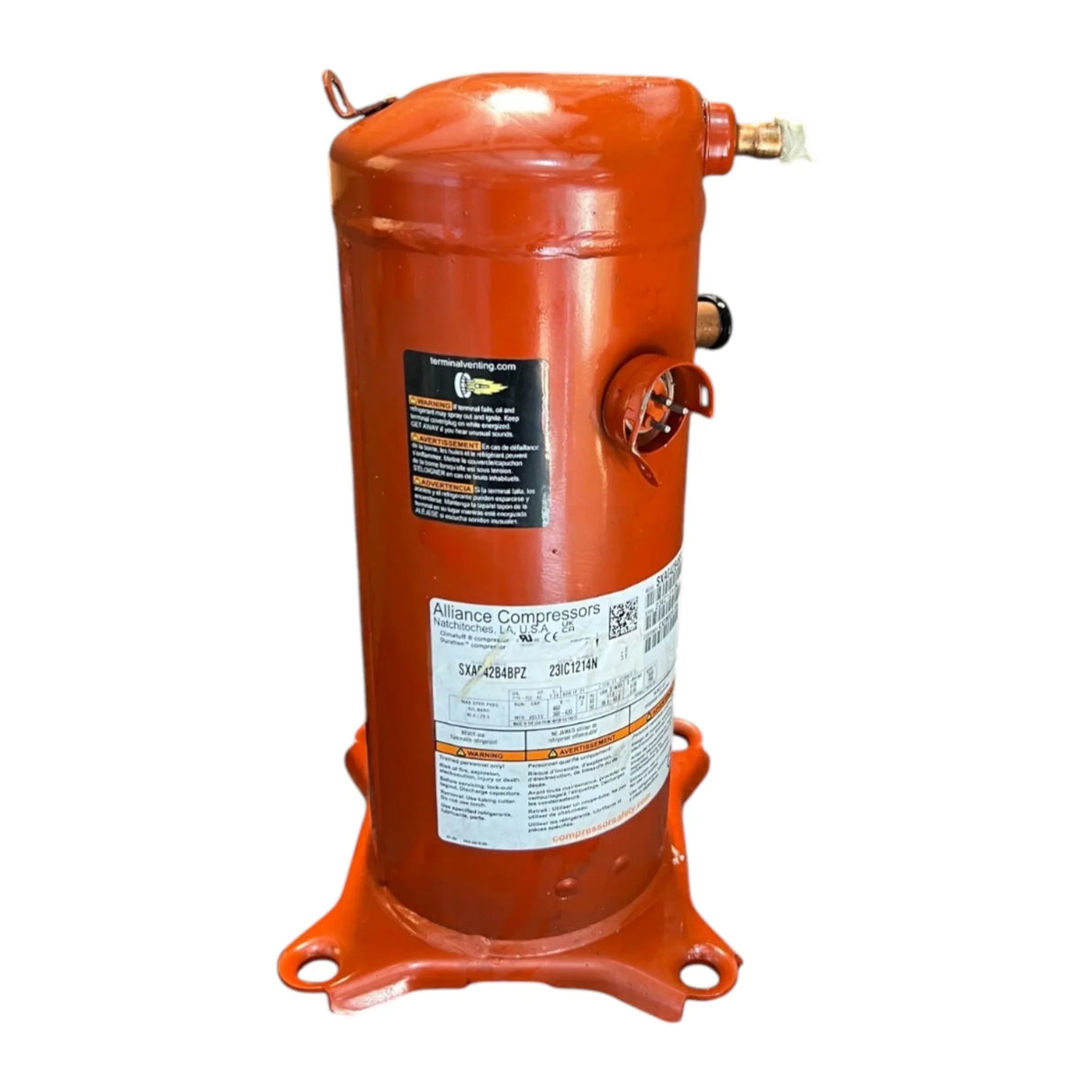 SXA042B4BPZ Genuine Alliance Scroll Compressor - Truck To Trailer