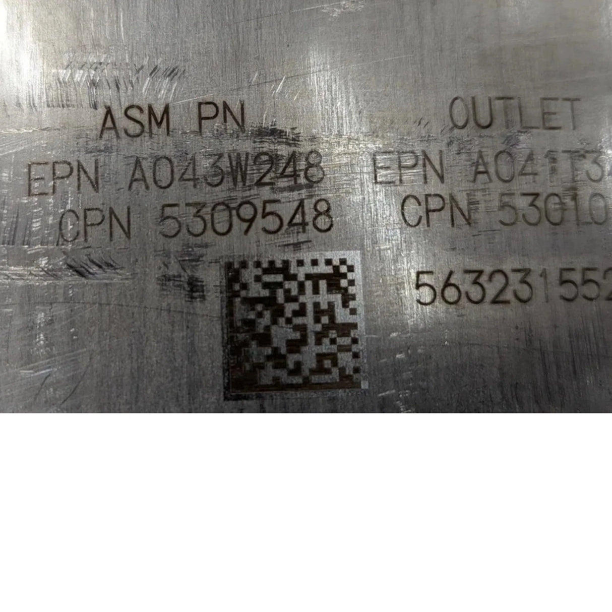 5301017 Genuine Cummins Outlet Module