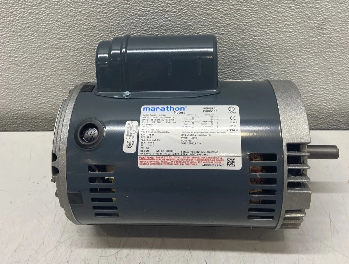 056B17DRC70008A1 Genuine Marathon General Purpose Motor 115/230V