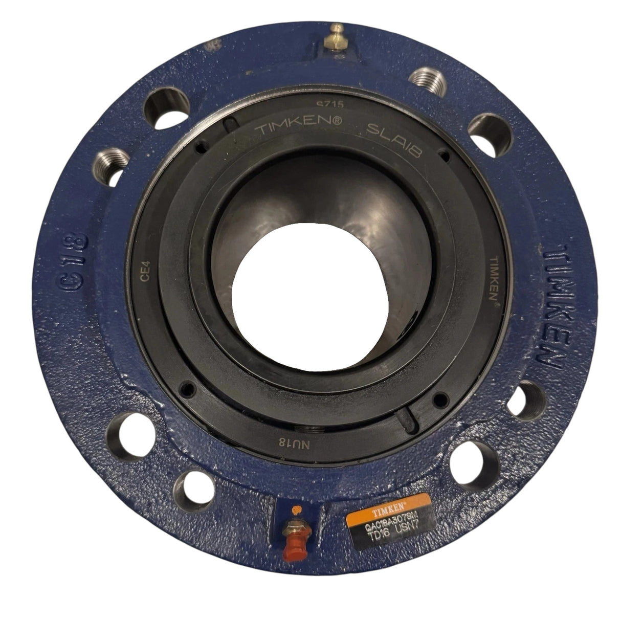 QAC18A307SM Timken Piloted Flange Mount Roller Bearing Unit Assembly