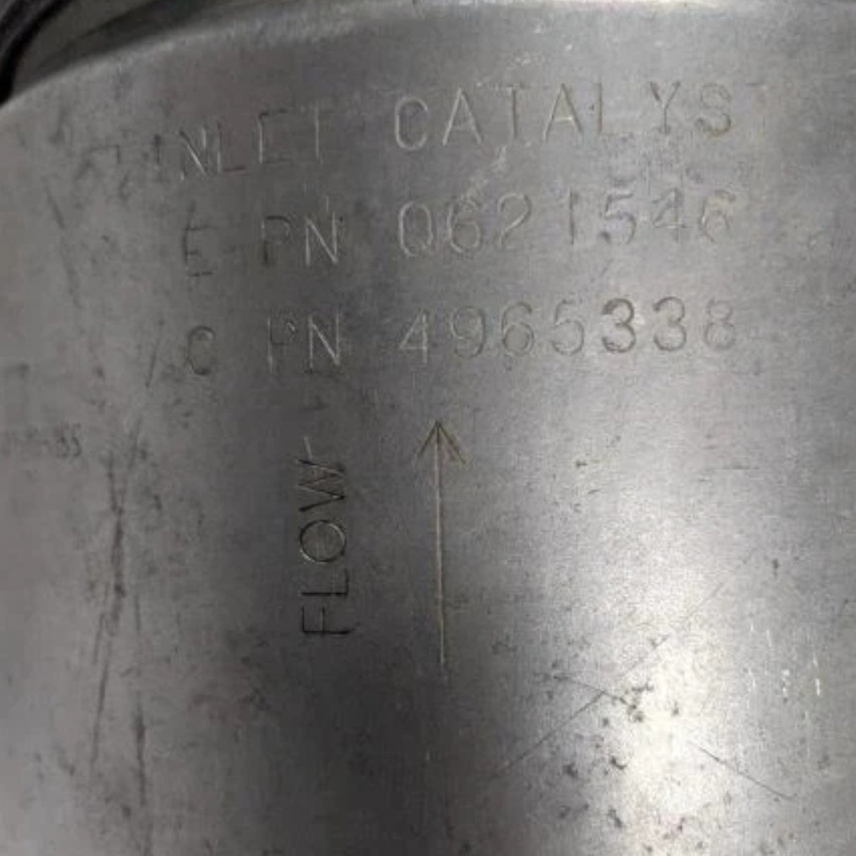 203285A Genuine Cummins Horizontal Exhaust After Treatment DPF Assembly