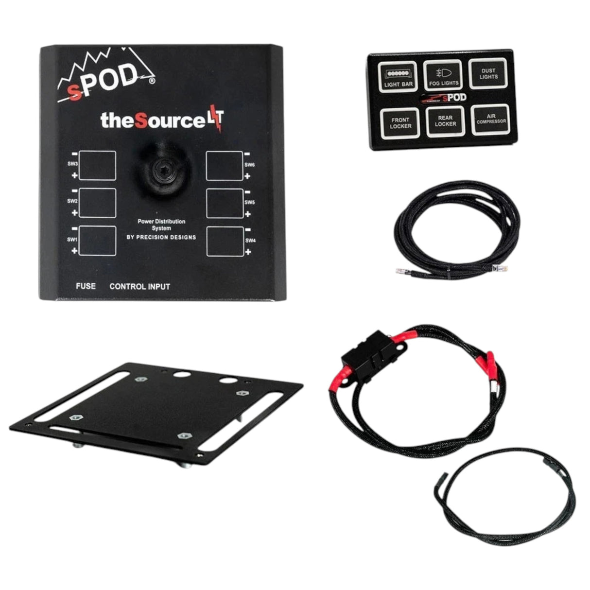 SL-M6-UNI-36 Spod Switch Panel Pod Kit 12V