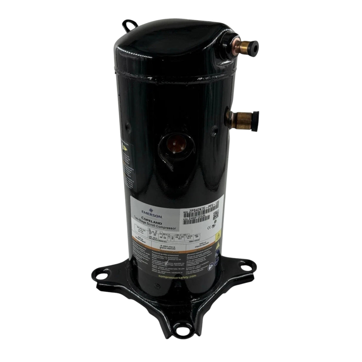 ZPS42K7E-PFV-130 Genuine Copeland Scroll Compressor 208-230V