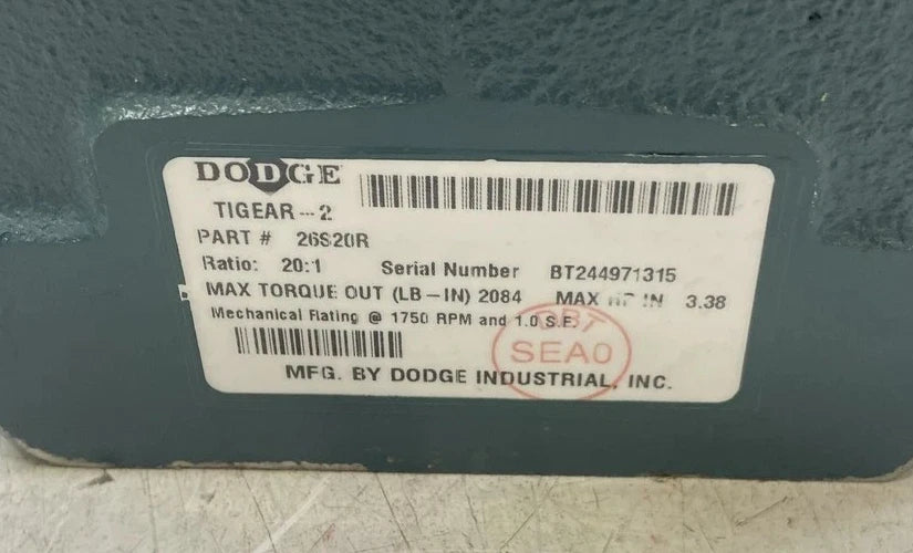 26S20R Genuine Dodge Reducer