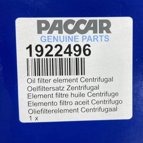 1922496 Genuine Paccar Centrifugal Oil Filter Box Of 12