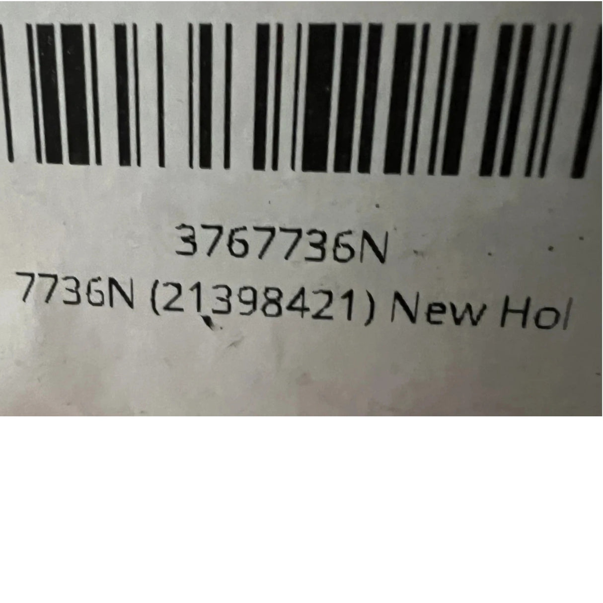 3770941 Genuine Holset Turbocharger With Actuator