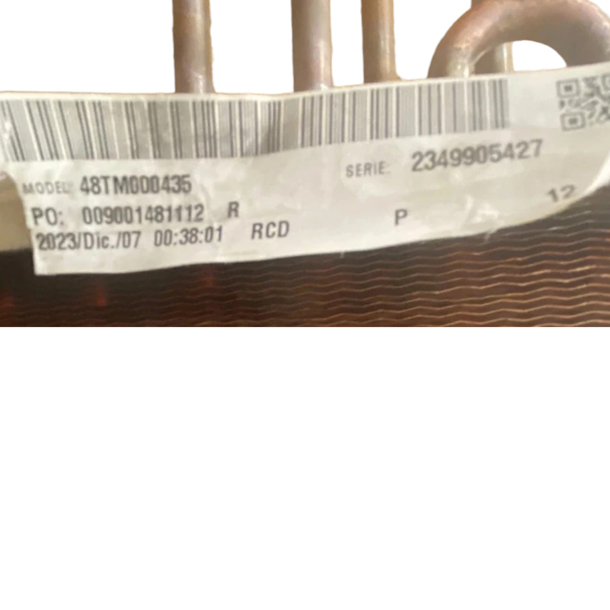 48TM000441 Genuine Carrier Copper Condenser Coil