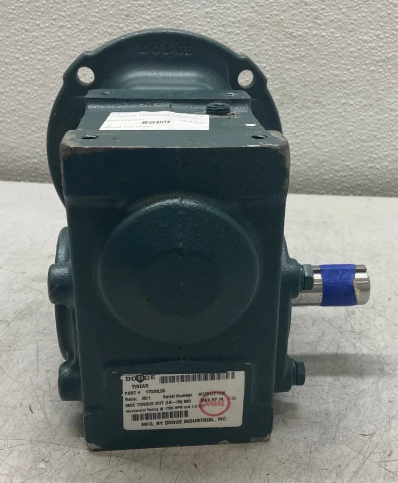 17Q20L56 Genuine Dodge Right Angle Worm Gear Speed Reducer