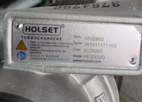 5502892 Genuine Cummins Turbocharger