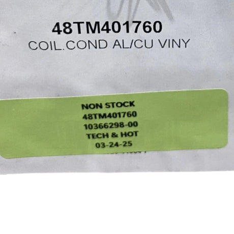 48TM401760 Carrier Coil Condenser Aluminum/Cooper