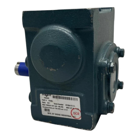 17S40L Genuine Dodge Worm Gear Speed Reducer