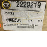 2229219 Genuine CAT Teeth Final Drive Spindle