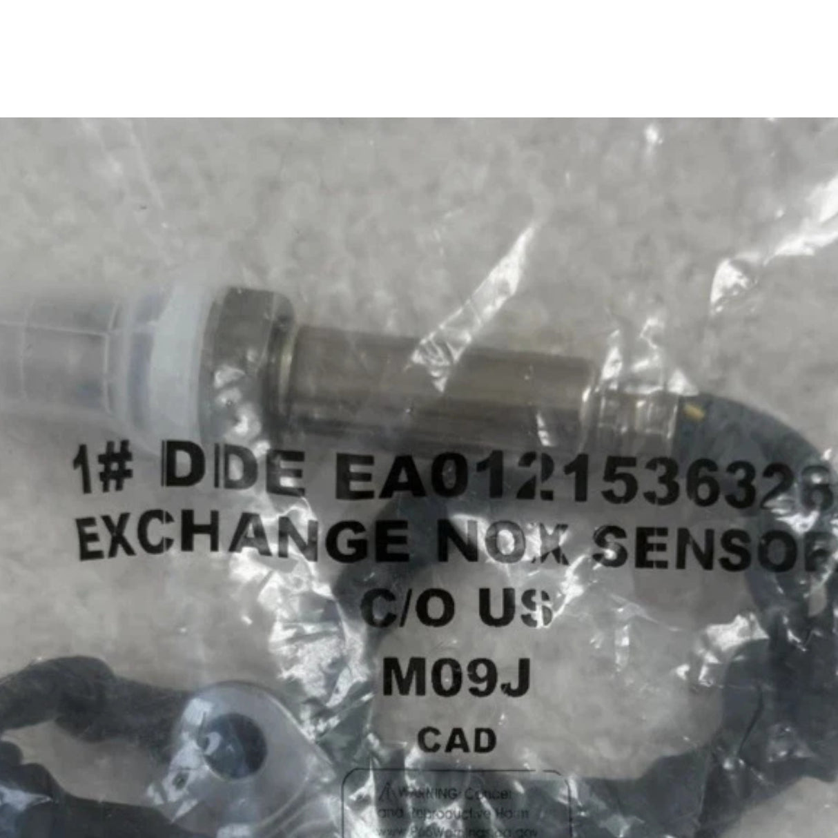 0121536328 Genuine Detroit Diesel Exhaust Gas Nitrogen Oxide Inlet Sensor