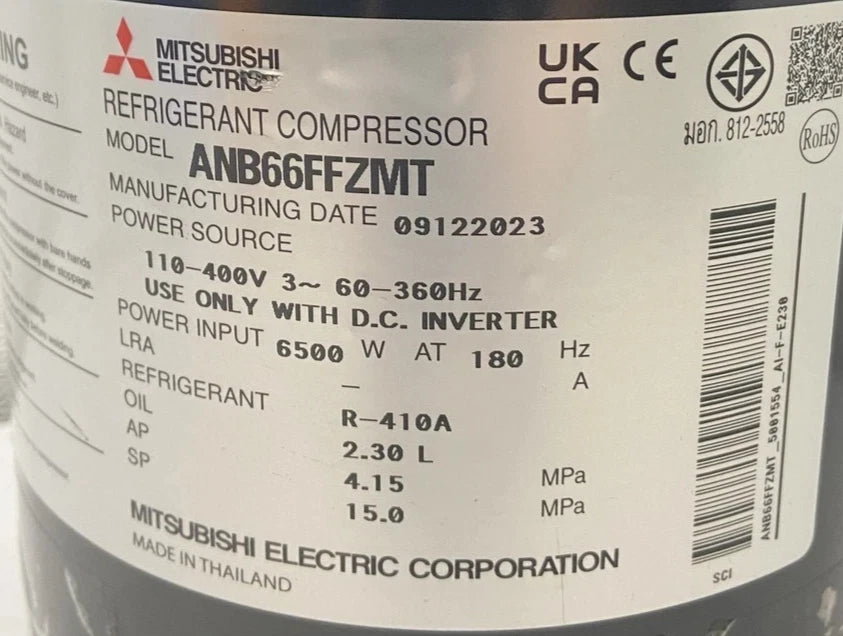ANB66FFZMT Mitsubishi Compressor 400V
