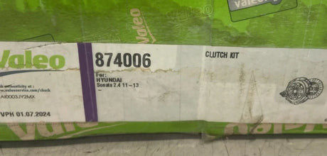 874006 Genuine Valeo Clutch Kit