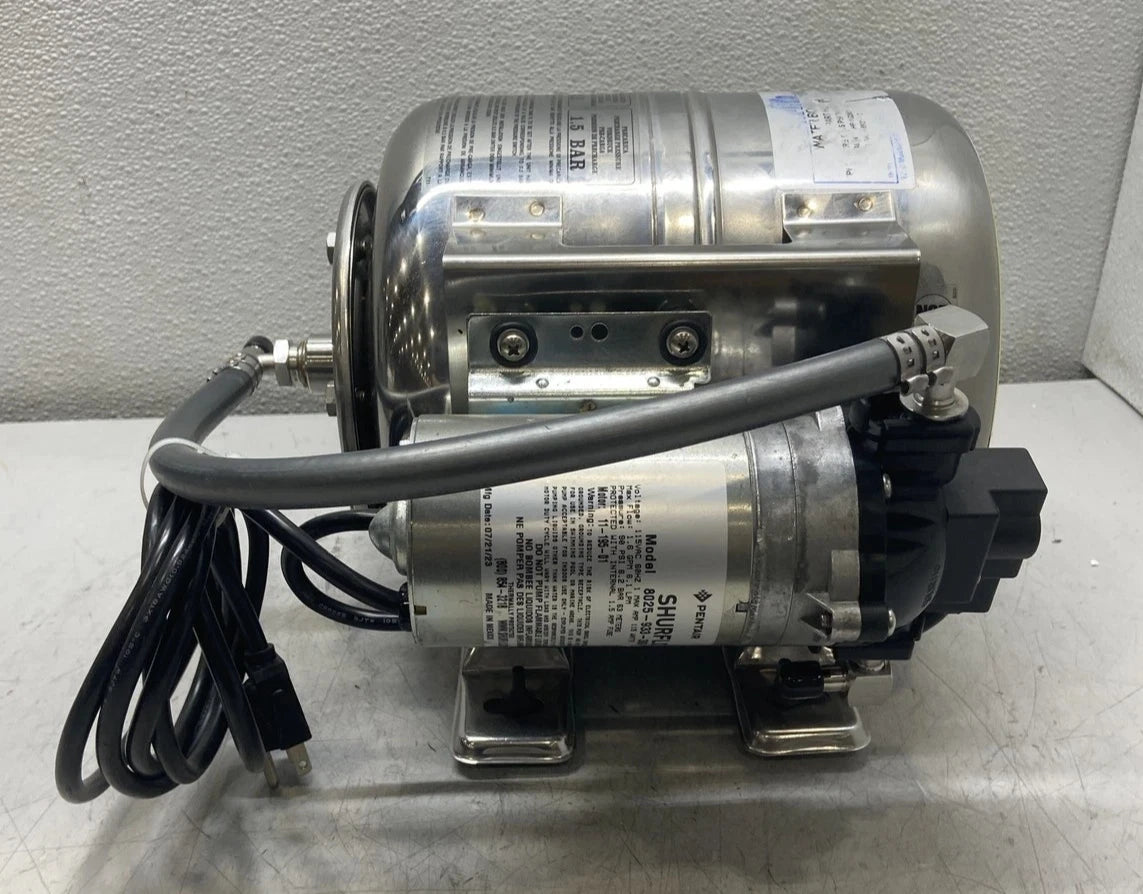 804-023 Shurflo Water Boost System 2 Gallon Tank 115V