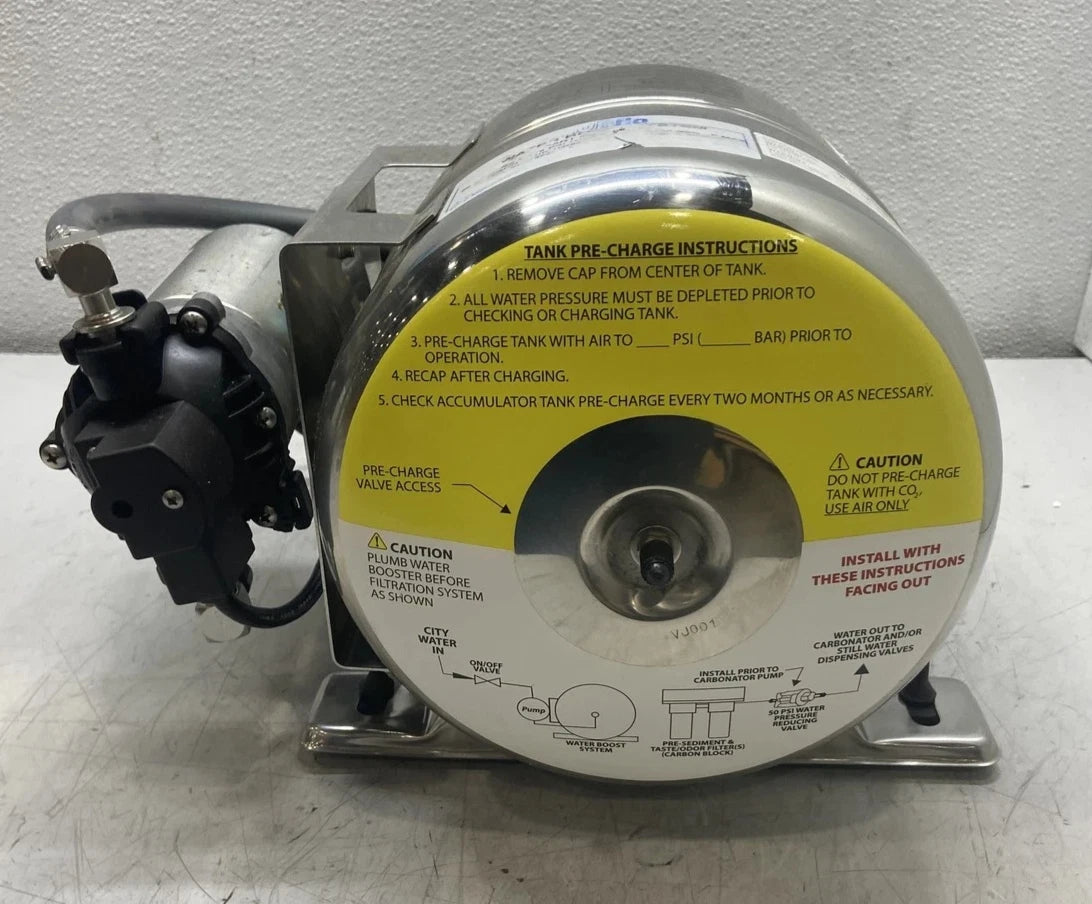 804-023 Shurflo Water Boost System 2 Gallon Tank 115V