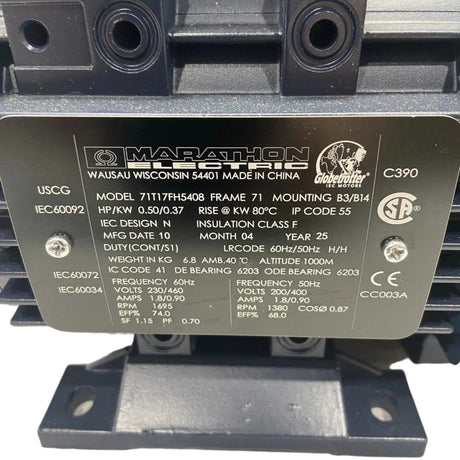 71T17FH5408 Marathon General Purpose Electric Motor 230-460V