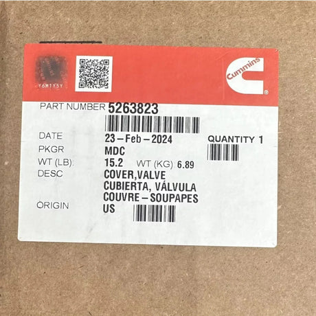 5263823 Genuine Cummins Engine Valve Cover - Truck To Trailer