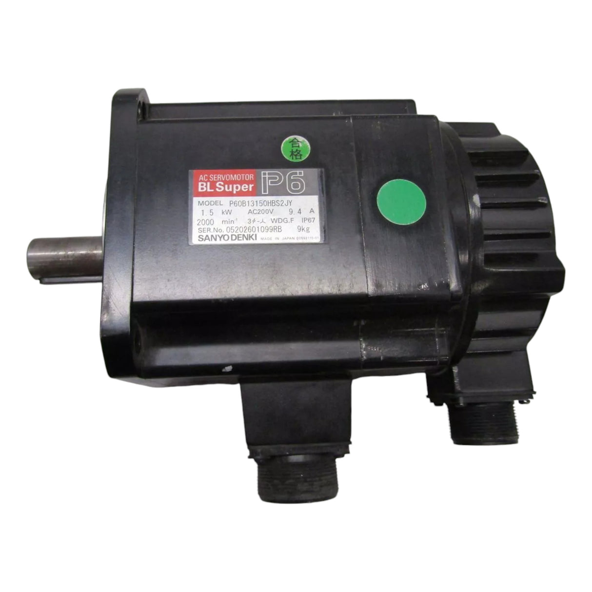 P60B13150HBS2J Sanyo Denki AC Servo Motor