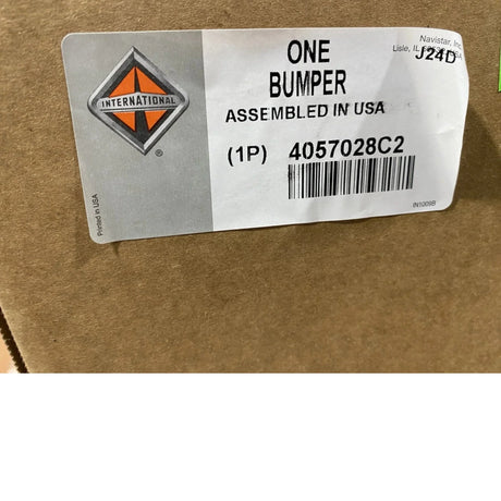 4057028C2 Genuine International Left Side Corner Fascia Bumper - Truck To Trailer