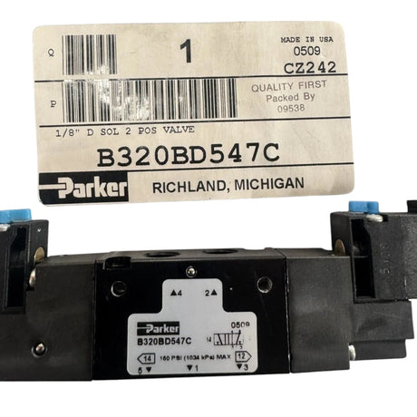 B370BD547C Genuine Parker Air Control Valve 12V - Truck To Trailer