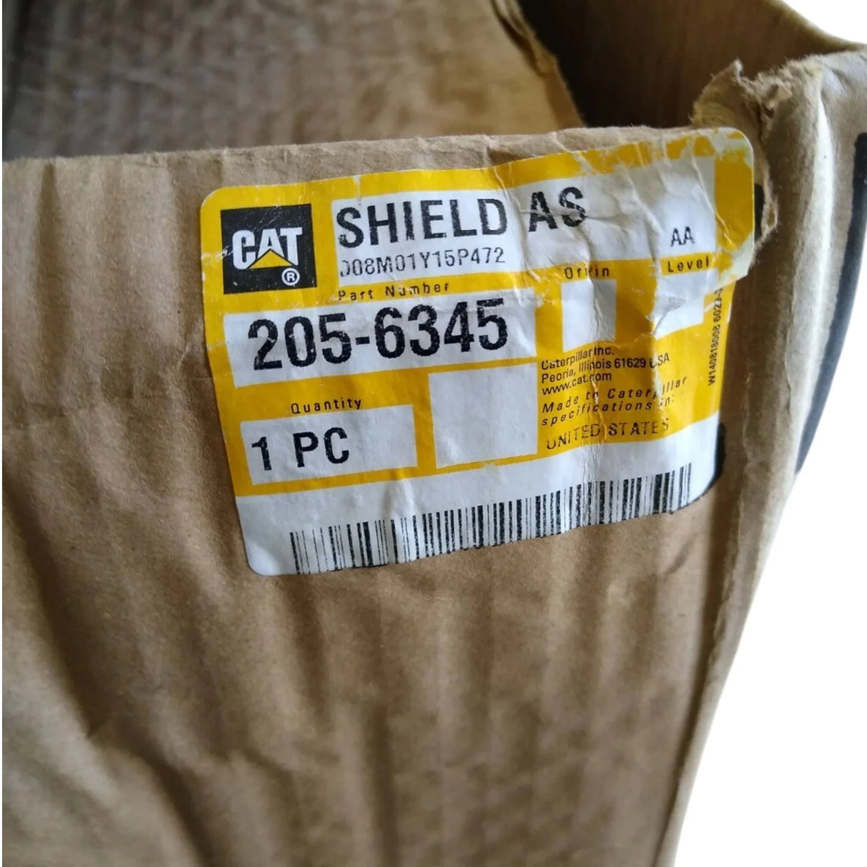 205-6345 CAT Heat Shield Assembly - Truck To Trailer