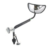 ML180370 Rosco Black Hi-Def Cross View IC Mirror - Truck To Trailer