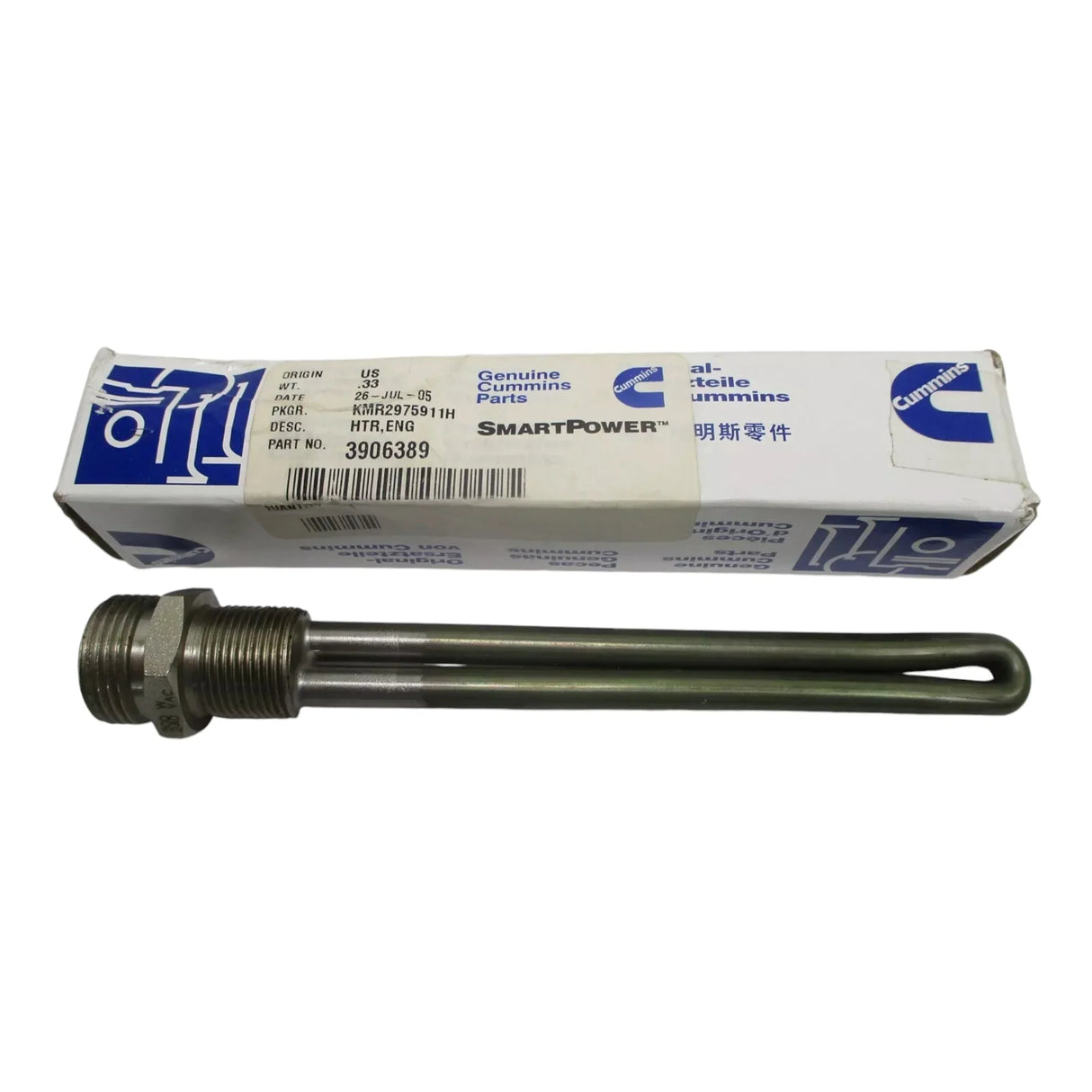 3906389 Cummins Engine Heater - Truck To Trailer