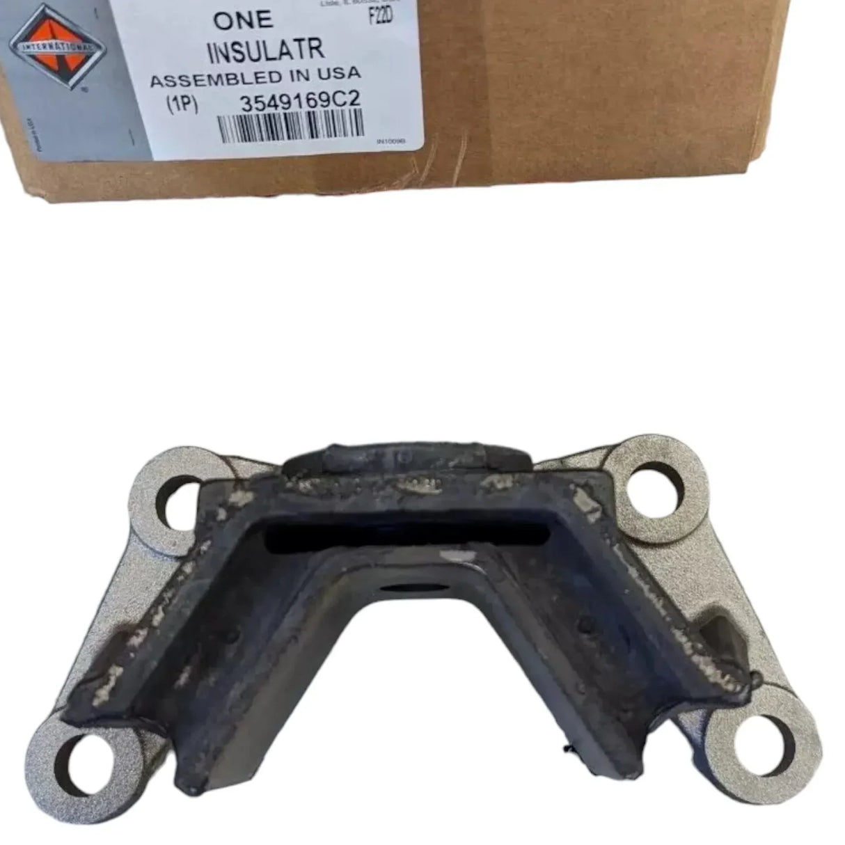 3549169C3 Genuine International Insulator Rear Engine Mount - Truck To Trailer