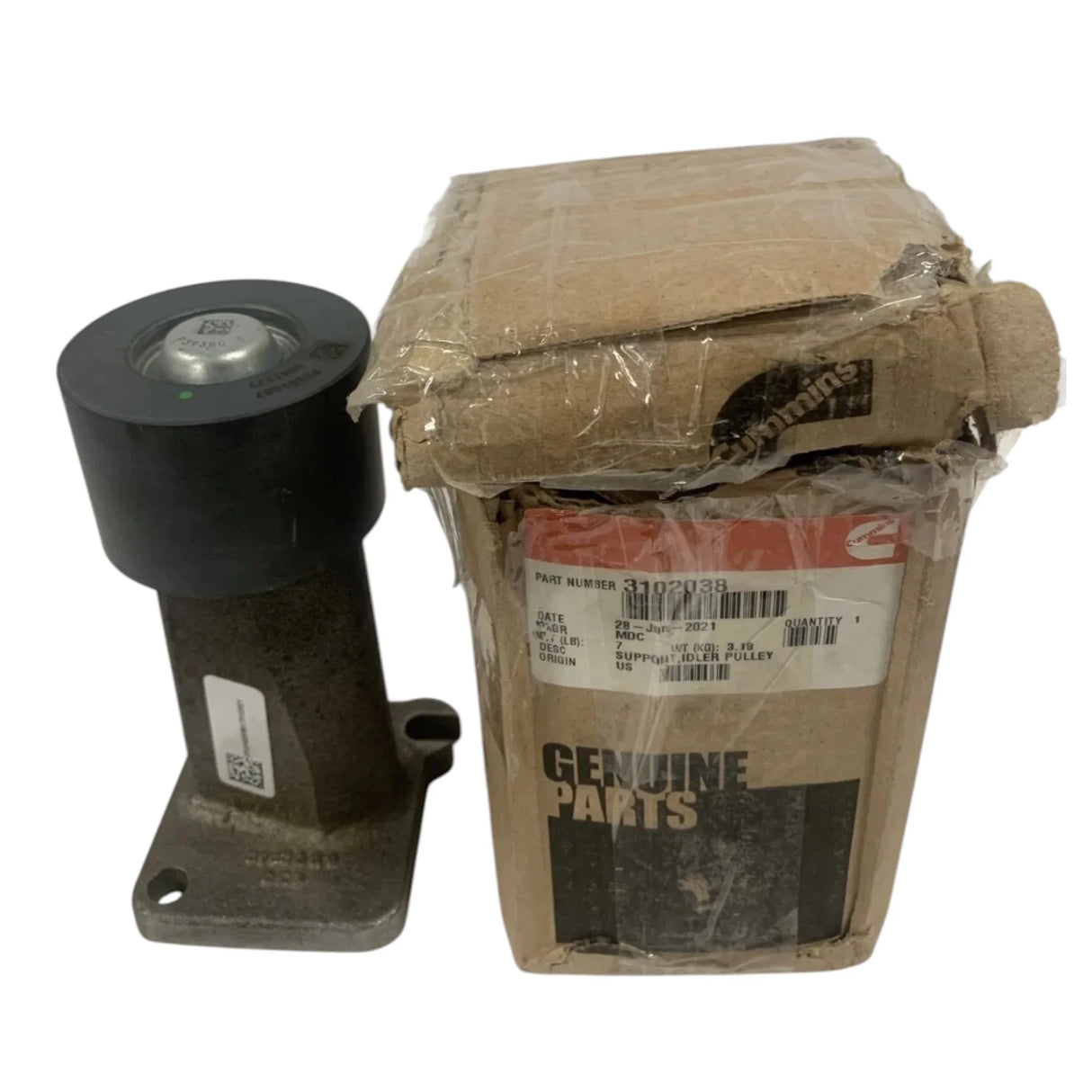 3102038 Genuine Cummins Idler Pulley Support