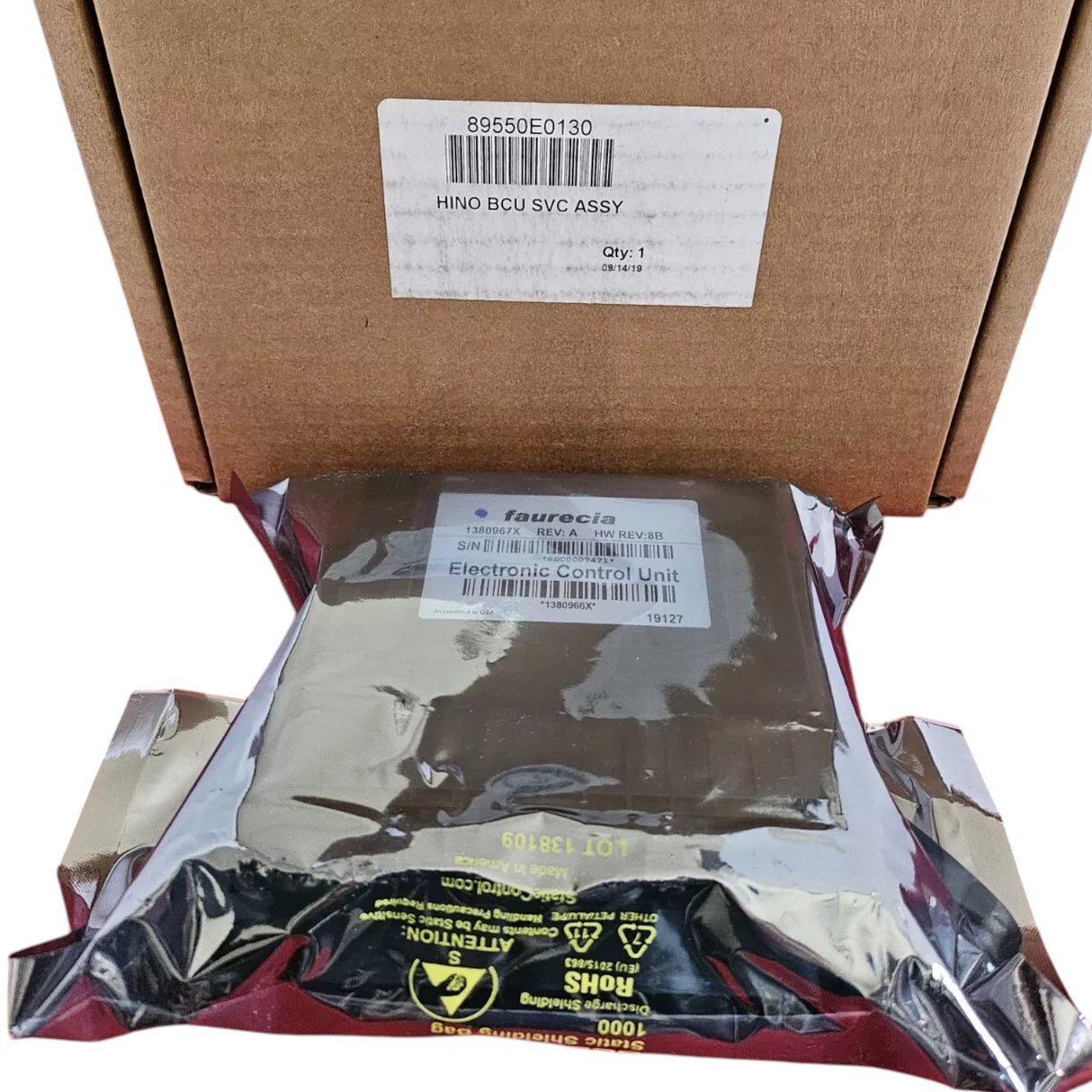 89550E0130 Hino Computer Assembly Emission Control