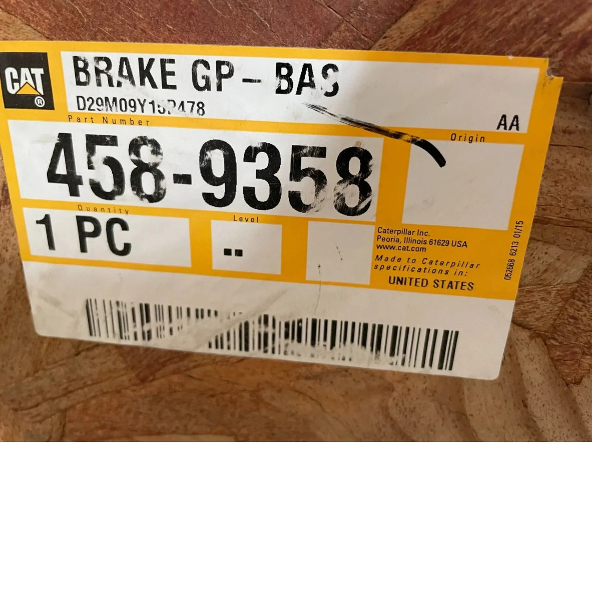 458-9358 Genuine Cat Safety Basic Brake