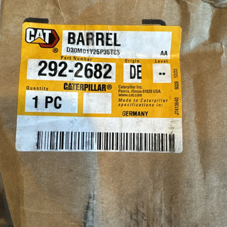 292-2682 CAT 161.5mm Diameter Barrel - Truck To Trailer