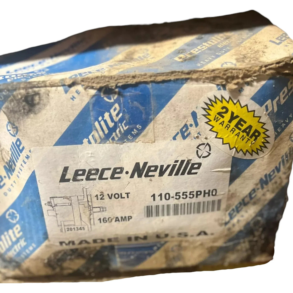 110-555PH0 Genuine Leece Neville Alternator 160A 12V - Truck To Trailer