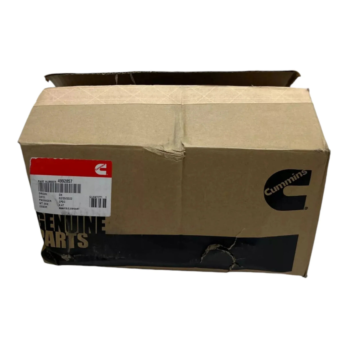 4992857 Cummins Exhaust Manifold - Truck To Trailer