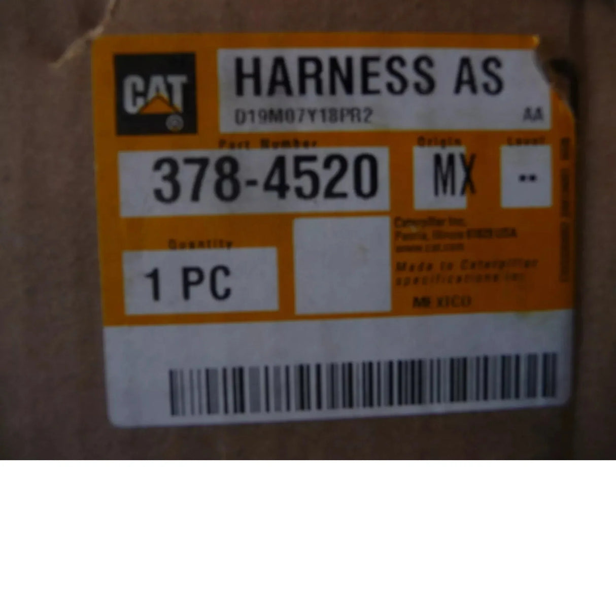 378-4520 CAT Chassis Wiring Harness - Truck To Trailer