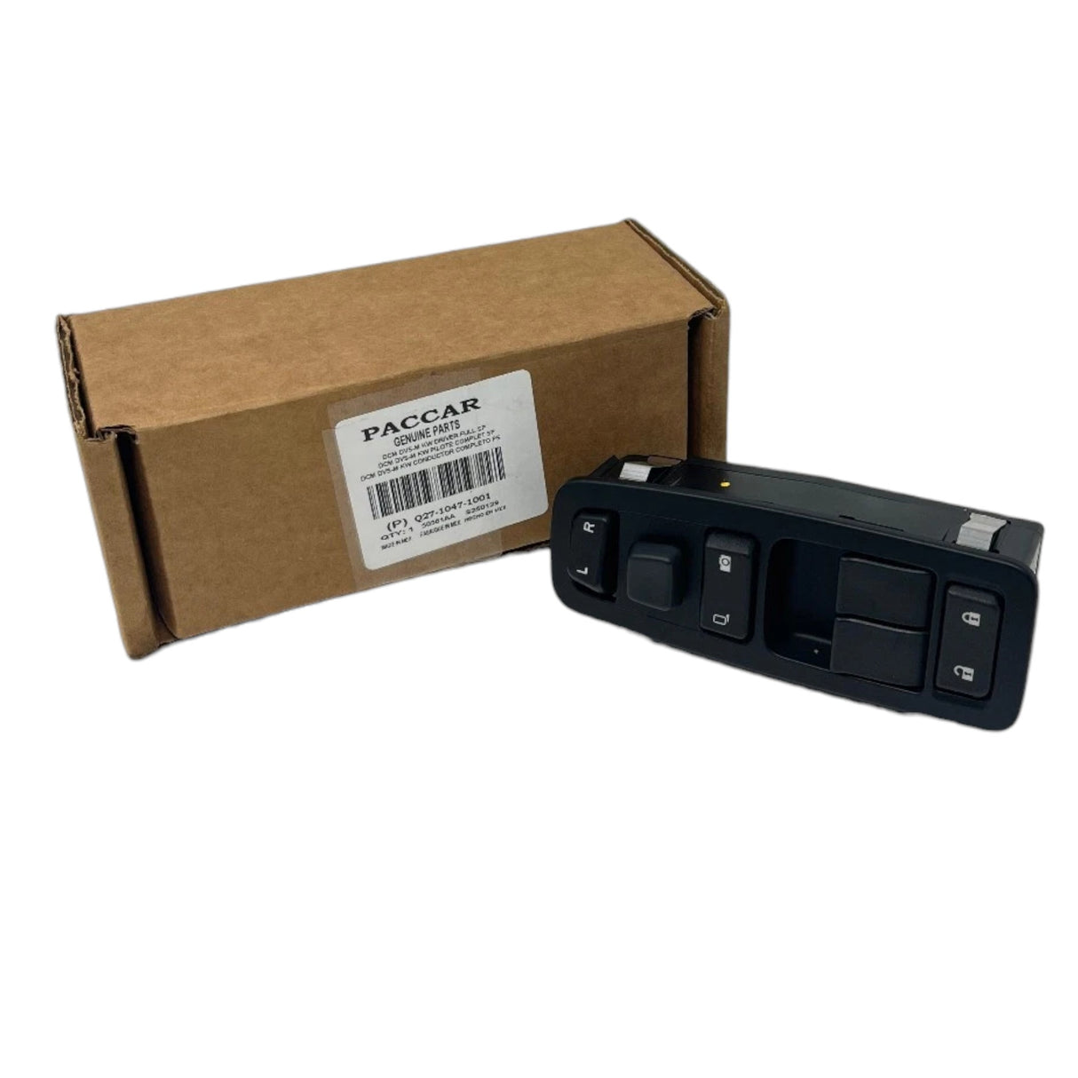 Q2710311001 Genuine Paccar Door Control Switch Module Driver Side