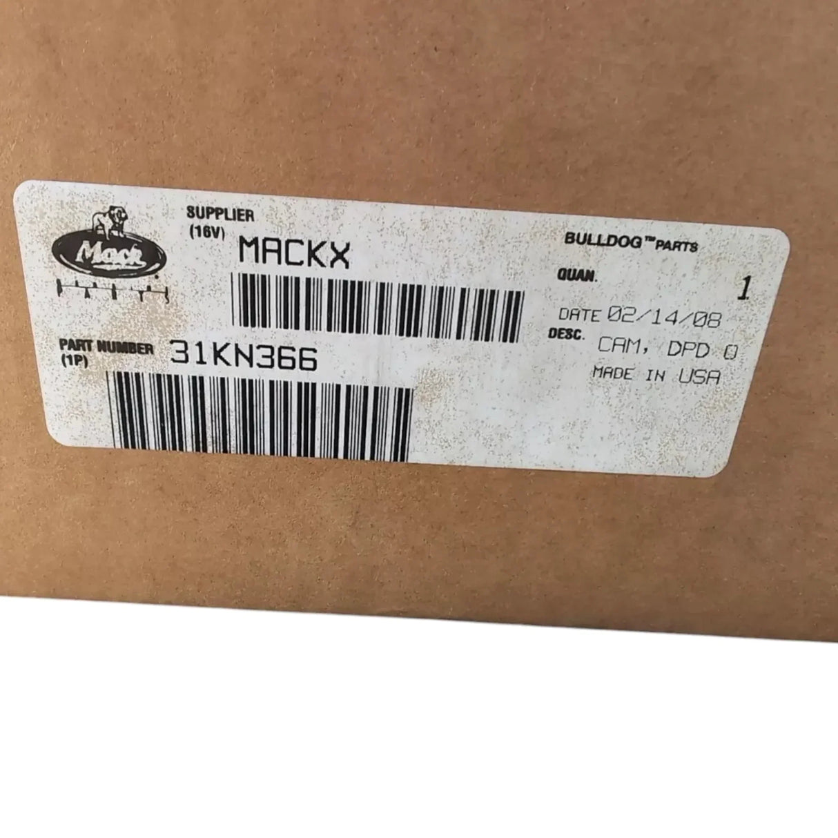 25130383 Genuine Mack Outer Power Divider Cam - Truck To Trailer